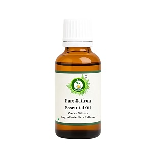 R V Essential Pure Saffron Essential Oil