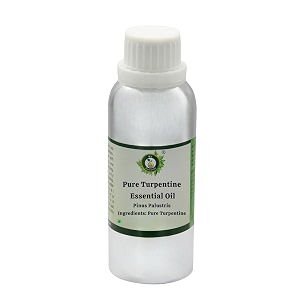 r v essential pure turpentine essential oil 630ml- pinus palustris 100 pure and natural steam distilled for skin face hair body nails scalp massage aromatherapy diffuser soap candle perfume making