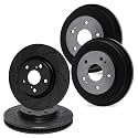 R1 Concepts Front Rear Brake Rotors and Drum Fits 2006-2008 Chevrolet HHR