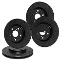 R1 Concepts Front and Rear Brake Rotors Fits 2020-2022 Toyota Highlander