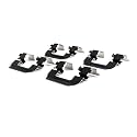 R1 Concepts Rear Disc Brake Hardware Kit| Fits 2017 Genesis G80