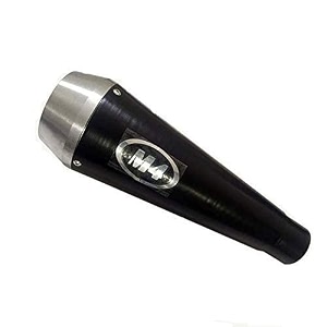 m4 silencer for all type of scooty and bike black