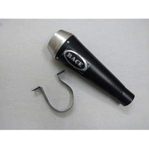 mild steel universal bike race silencer slip-on exhaust for all bikes