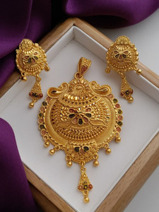 RAACZION Gold platedwork Stylsih Meenakari Big size