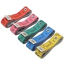 RAAJSEE Flexible Tape Measure 5 pc Set | Accurate Measuring Tape for Body, Weight Loss & Medical Measurements | Dual Scale Cloth Sewing Tailor Ruler 150cm/60inch