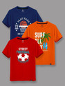 Raax Boys Printed Pure Cotton Regular T Shirt
