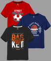 Raax Boys Printed Pure Cotton Regular T Shirt