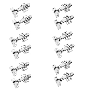 rab auto hinges stainless steel auto-close for full overlay for cabinet hinges code- auto hing hydraulic t850 0 pack of pair- 6