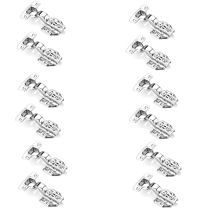 rab auto hinges stainless steel auto-close for full overlay for cabinet hinges  code-auto hing 180 degree pack of 6 pair 