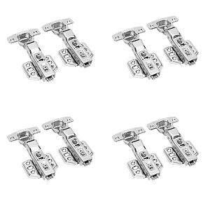 rab auto hinges stainless steel auto-close for full overlay for cabinet hinges  code-auto hing 15 degree pack of 4 pair 