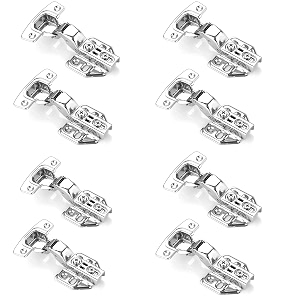 rab auto hinges stainless steel auto-close for full overlay for cabinet hinges  code-auto hing 180 degree pack of 4 pair 