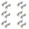 RAB Auto Hinges Stainless Steel Auto-Close for Full Overlay for Cabinet Hinges ( CODE:-AUTO Hing 180 Degree, Pack of 6 Pair )