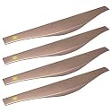 RAB Handle Aluminum Kitchen and Office Drawer/Cabinet/Door/Wardrobe Furniture Handle (Code:- Hand F 125, Finish:- Rose Gold, Size:- 10") (Pack of 4 PCS)