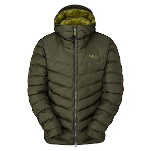 rab nebula pro jacket - insulated water repellent winterwear army l
