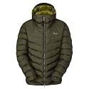 RAB Nebula Pro Jacket - Insulated Water Repellent Winterwear (Army, L)