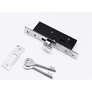 rab sliding lock ms iron for doors with security locking mechanism and safety purpose code- lock sliding 100mm with 2 indian keys pack of 1 pcs lock