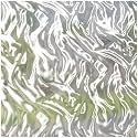 rabbitgoo Frosted Glass Window Privacy Film, Wave Pattern, 17.5" x 157.4"