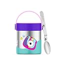 rabitat MEALMATE Vacuum Insulated Food Jar | Stainless Steel Food Jar for Kids (MEALMATE 418ml, Diva)