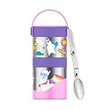 rabitat MEALMATE MAX Vacuum Insulated Food Jar | Stainless Steel Food Jar for Kids (MEALMATE MAX 700ml, Chatter Box)