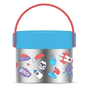 rabitat snackmate - shyguy i baby formula  snack food jar  stainless steel food jar for kids 218ml