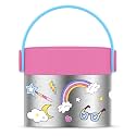 rabitat SNACKMATE - Sizzle I Baby Formula + Snack Food Jar | Stainless Steel Food Jar for Kids (218ml)