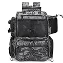Rabjen Fishing Tackle Backpack with Rod Holders, Bottle Holder, Storage Bag Store Fishing Gear