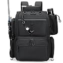 Rabjen Fishing Tackle Backpack with Rod Holders, Bottle Holder, Storage Bag Store Fishing Gear