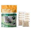 Raccoon & Skunk Natural Repellent for Yard Outdoor 8 Pack (25g per Bag)