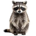 Raccoon - Life Size Cardboard Cutout Standup People with Support Standee | Animals -