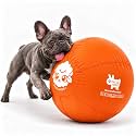 Race&amp;Herd 18" Original Herding Ball — Cover, Inner Ball &amp; Pump (Tangerine)
