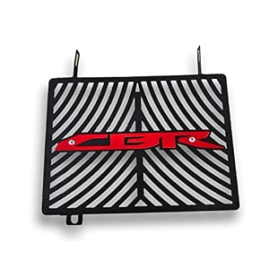 premium metal radiator guard grill protector for honda cbr 150 red