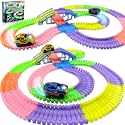 Race Tracks for Kids Ages 3 4 5 6 7 8, Flexible Race Track for Kids