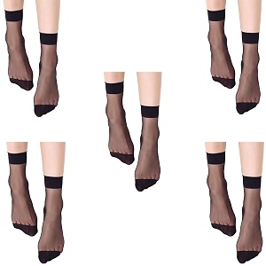 since 2019  ultra-thin transparent nylon summer ankle length stocking socks for womengirl39s  breathable lightweight and comfortable