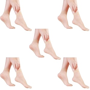 since 2019  ultra-thin transparent nylon summer ankle length stocking socks for womengirl39s  breathable lightweight and comfortable