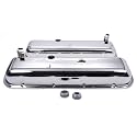 Racing Power Company R9503 Short Chrome OEM Style Valve Cover for Big Block Chevy