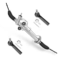 Rack and Pinion Steering Assembly with 2 Outer Tie Rods, Replace #22-1036