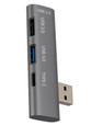 Rackit Power USB Hub with 3 USB Ports,1 Type C Port, USB Plug, USB 3.0, 2-Port USB 2.0 USB Hub