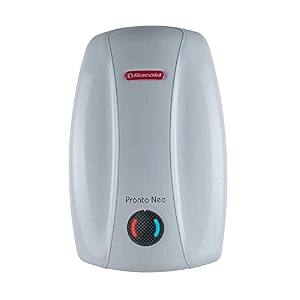 racold pronto neo water heater i 3 kw vertical instant geyser i white 6 litre