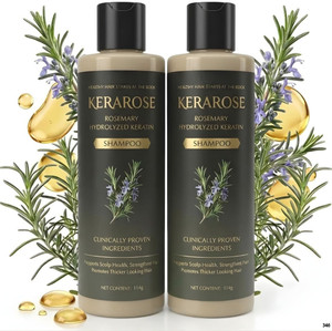 Radgettim Organic Rosemary Hair Growth Shampoo Natural