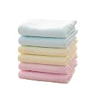 Radhakrishnan Kids Soft Cotton Casual Style Handkerchief - Square Shape, Multicolor (Pack of 6 Pc)