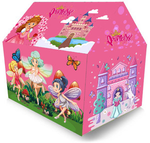radhe enterprise girls and boys extremely light weight play theme tent house for kidspari 