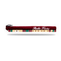 Radhe Flutes Radhe Flutes Right Handed C Natural With Velvet Cover PVC Maroon & Dark Green PVC Flute