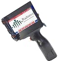 Radiance 25.4mm Handheld TIJ Thermal Inkjet Printer with Premium Solvent Ink Cartridge Black