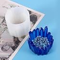 T Light (Tealight) Holder & Pen Stand Candle Holder Mould/Mold | Diwali Silicone Casting Mould DIY Mould Epoxy Resin Molud Mould - 1 PC