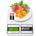 RADIANT Digital Kitchen Food Weighing Scale For Healthy Living, Home Baking, Cooking, Fitness & Balanced Diet. 10Kg x 1gms with 2 Batteries Included, SF400/A121, Color May vary