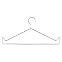 Radiation Lead Apron Hangers, Chrome, Heavy Duty Silver Metal Hanger ATTENUTECH Metal Hanger (Closed)