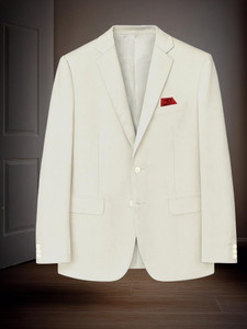 RaeenMensWear Solid Single Breasted Festive Wedding