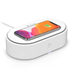 raegr arc 1500 10w qi fast wireless charger for qi-enabled phones - white rg10123