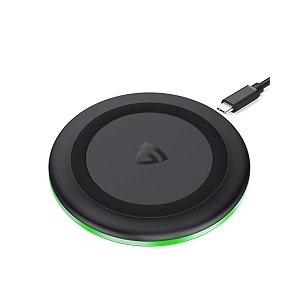 raegr arc 500 made in india type-c pd qi-certified 10w75w wireless charger with fireproof abs for iphone 131211xsmaxxsxrx galaxy s22s21s20s10note201010 series no ac adapter