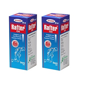 rafter joint pain relief pack of 260ml rafter oil